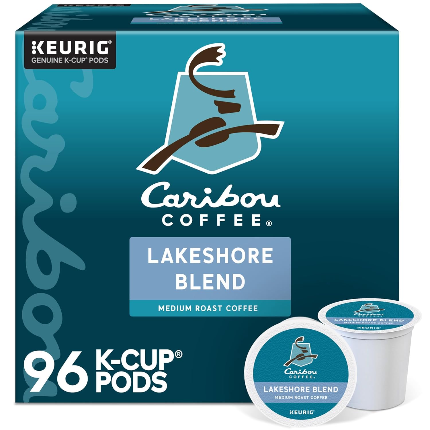 Caribou Coffee Lakeshore Blend K-Cup Pods for Perfect Brew