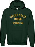 University Team Color Athletic Arch Hoodie for Men - Unisex Fit