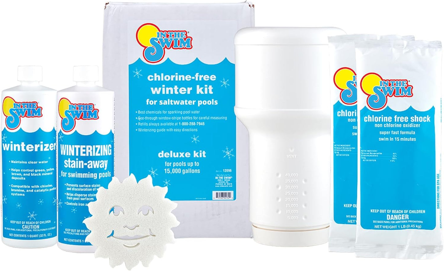In The Swim Saltwater Pool Closing Kit for Winterizing Pools