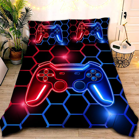 NTBED Game Console Comforter Set for Kids - Geometric Design