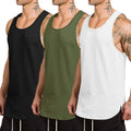 COOFANDY Men's 3 Pack Quick Dry Workout Tank Top - Comfortable Gym