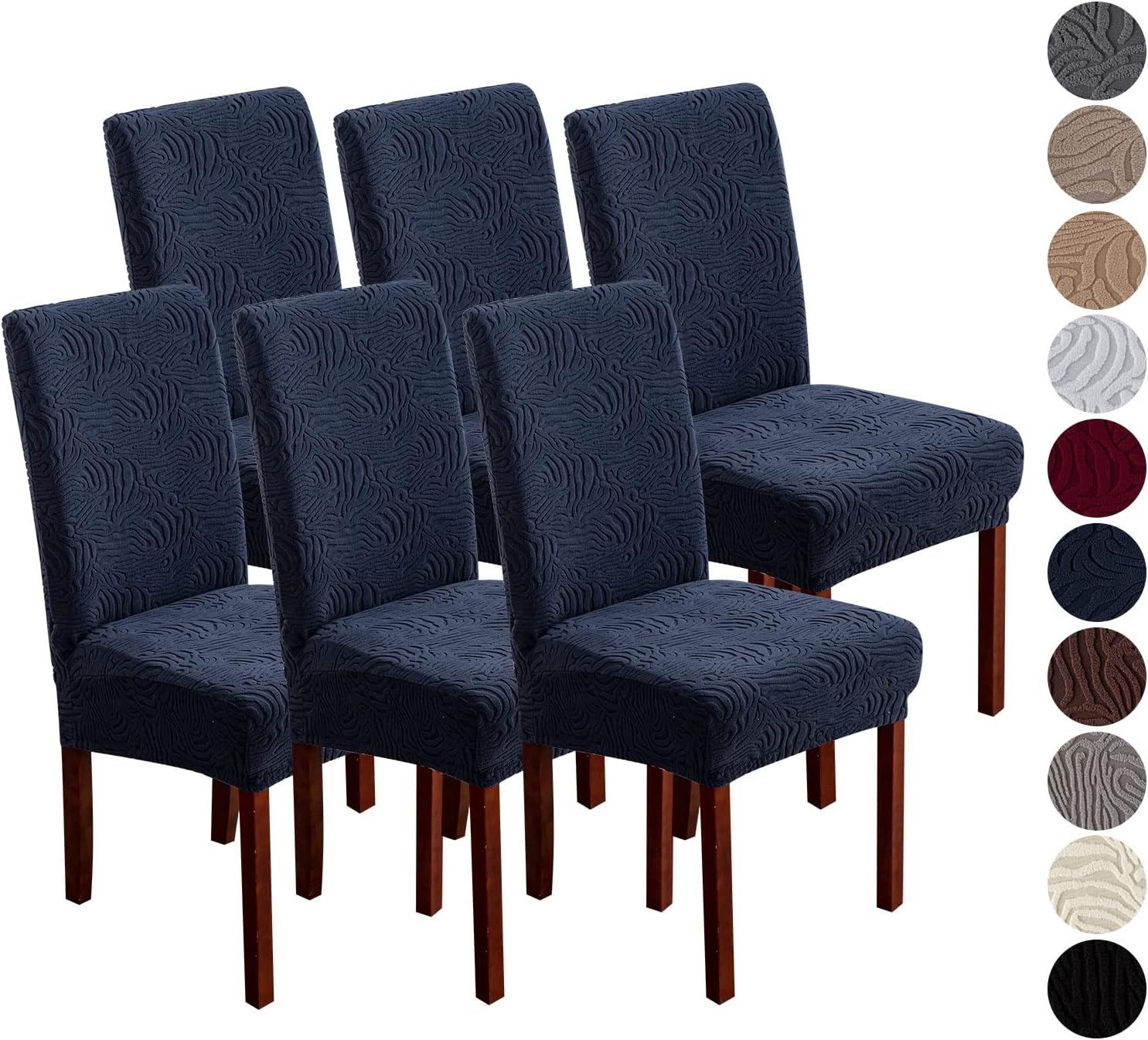 Stretch Dining Chair Covers for Kitchen and Dining Room Use