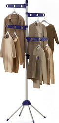 Clothes Drying Rack Foldable 70.9 in Tripod Rack - Space Saving