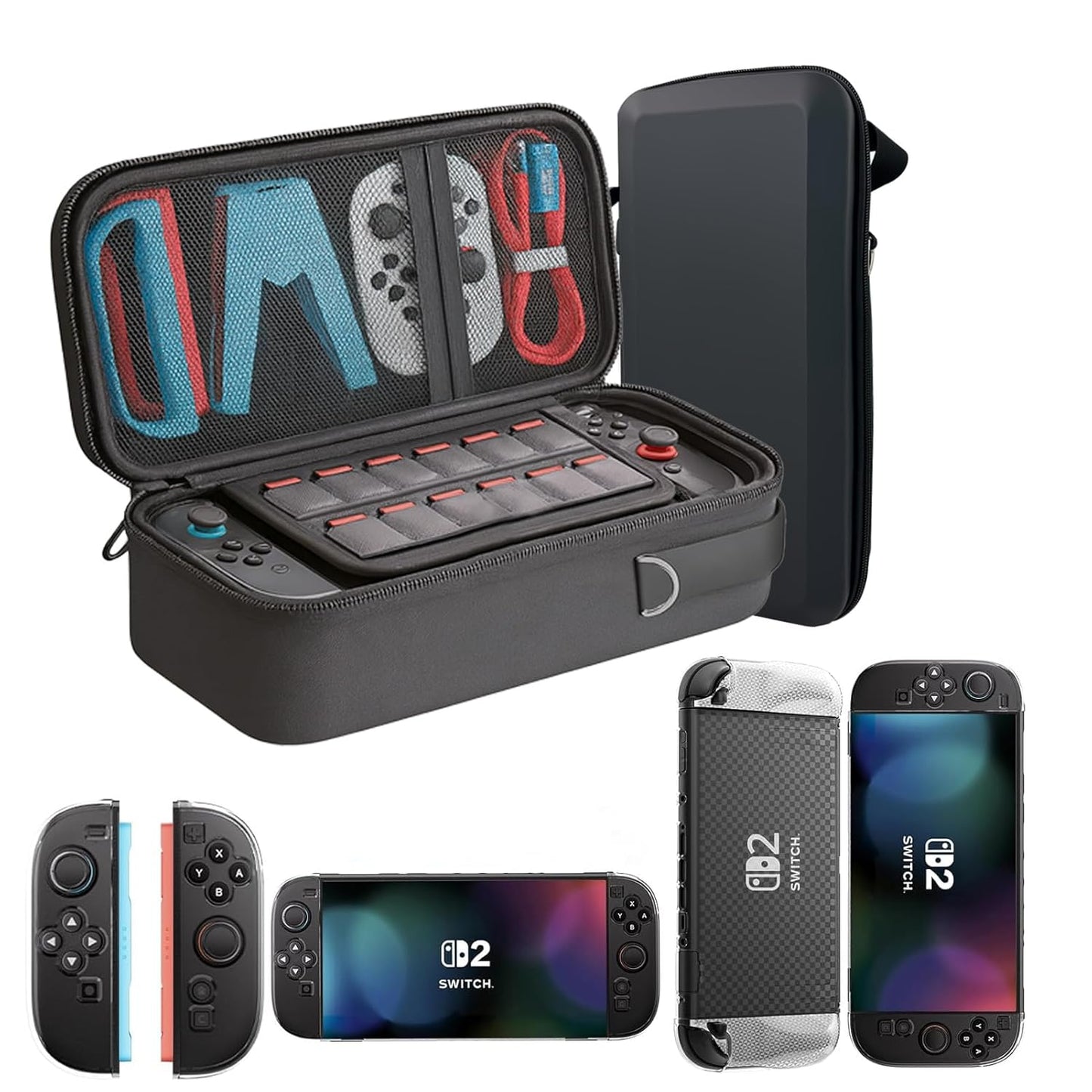 DUMVOIN Carrying Case for Nintendo Switch 2 - Ultimate Protection