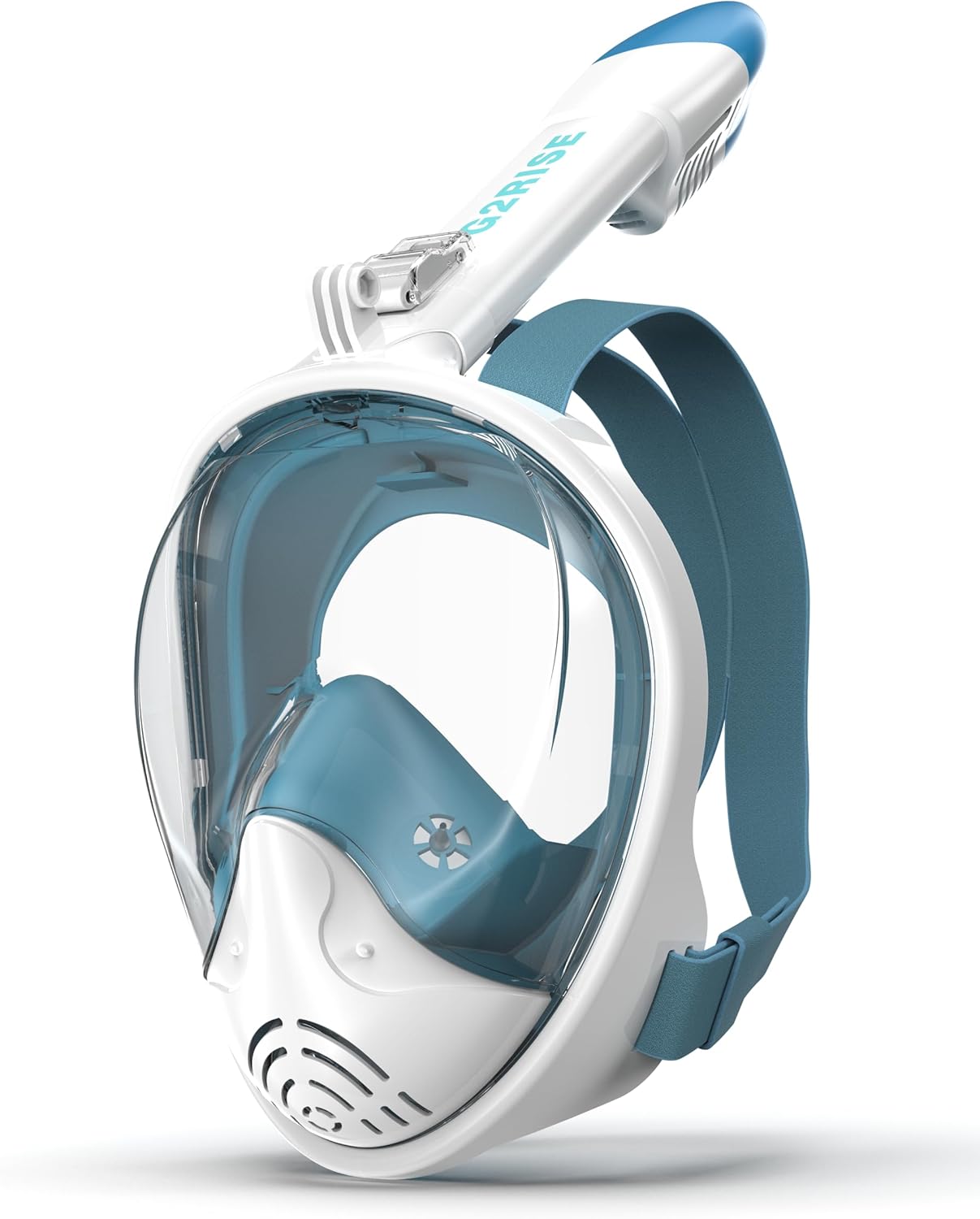 G2RISE Full Face Snorkel Mask for Adults and Kids with Camera Mount