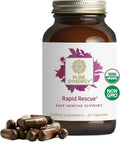 PURE SYNERGY Rapid Rescue Organic Immune Support Capsules - Fast