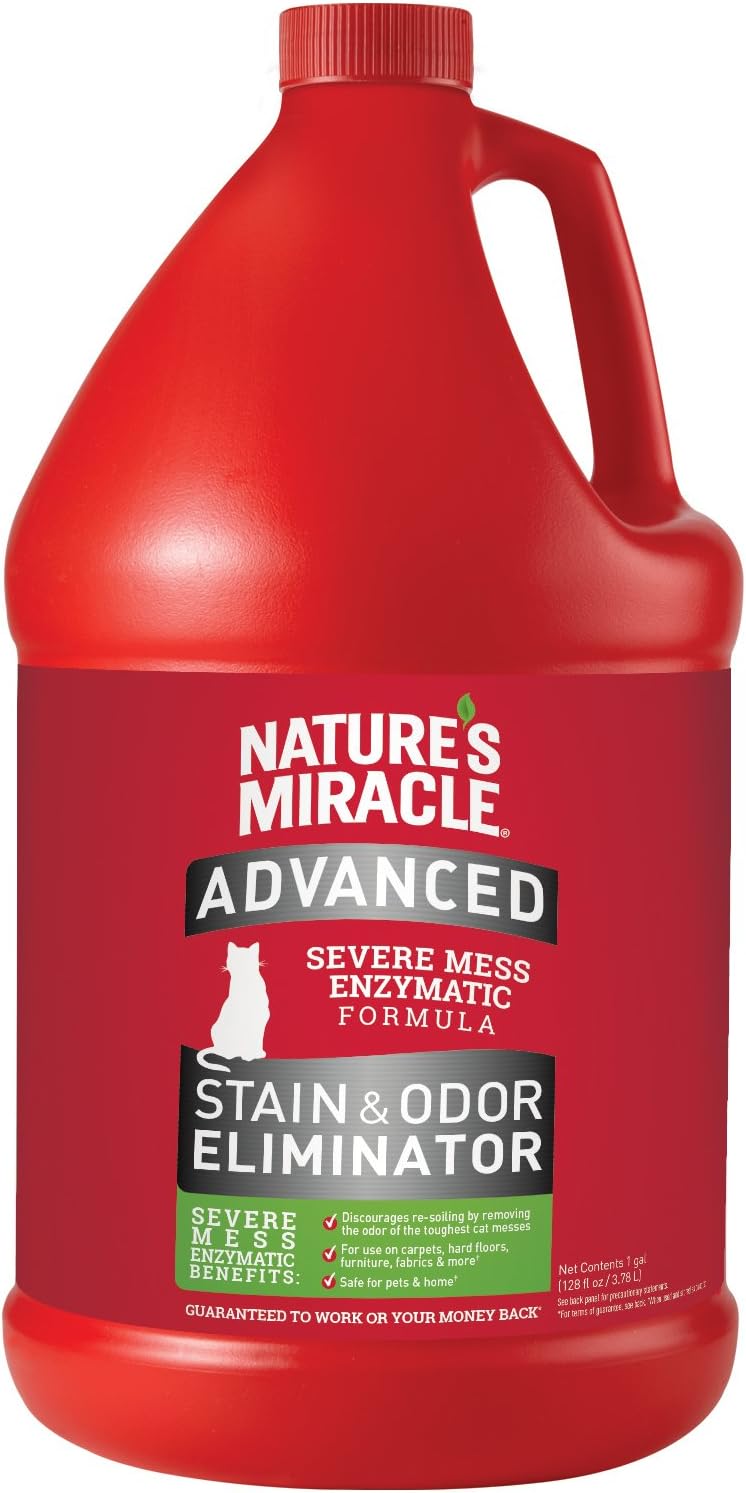 Natures Miracle Advanced Stain and Odor Eliminator for Cats