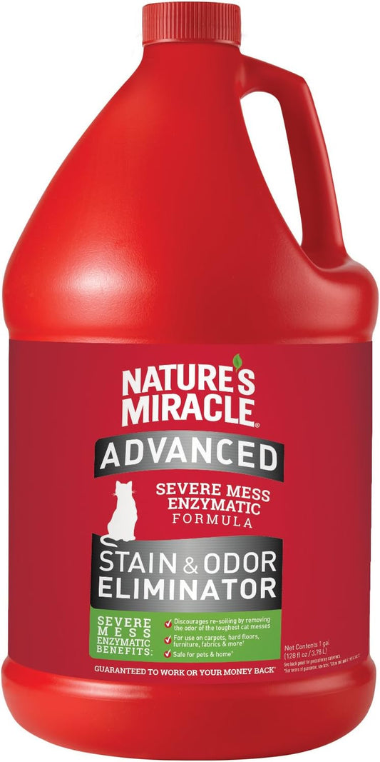 Natures Miracle Advanced Stain and Odor Eliminator for Cats