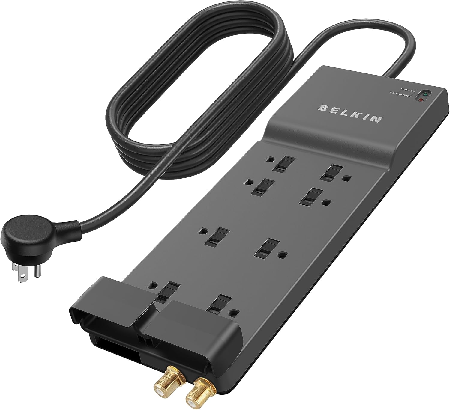 Belkin 8-Outlet Surge Protector Power Strip - 3,550 Joules