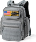 MIRACOL Mens Military Diaper Bag Tactical MOLLE Backpack - Durable