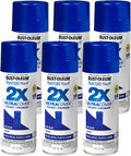Rust-Oleum Painter's Touch 2X Satin Ink Blue 6-Pack - Smooth Coverage