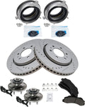 Front Performance Brake Pad & Rotor Kit for 2015-2017 Ford F-150