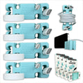 4pk Weighted Cord Holder for Nightstand - Perfect Cable Organizer