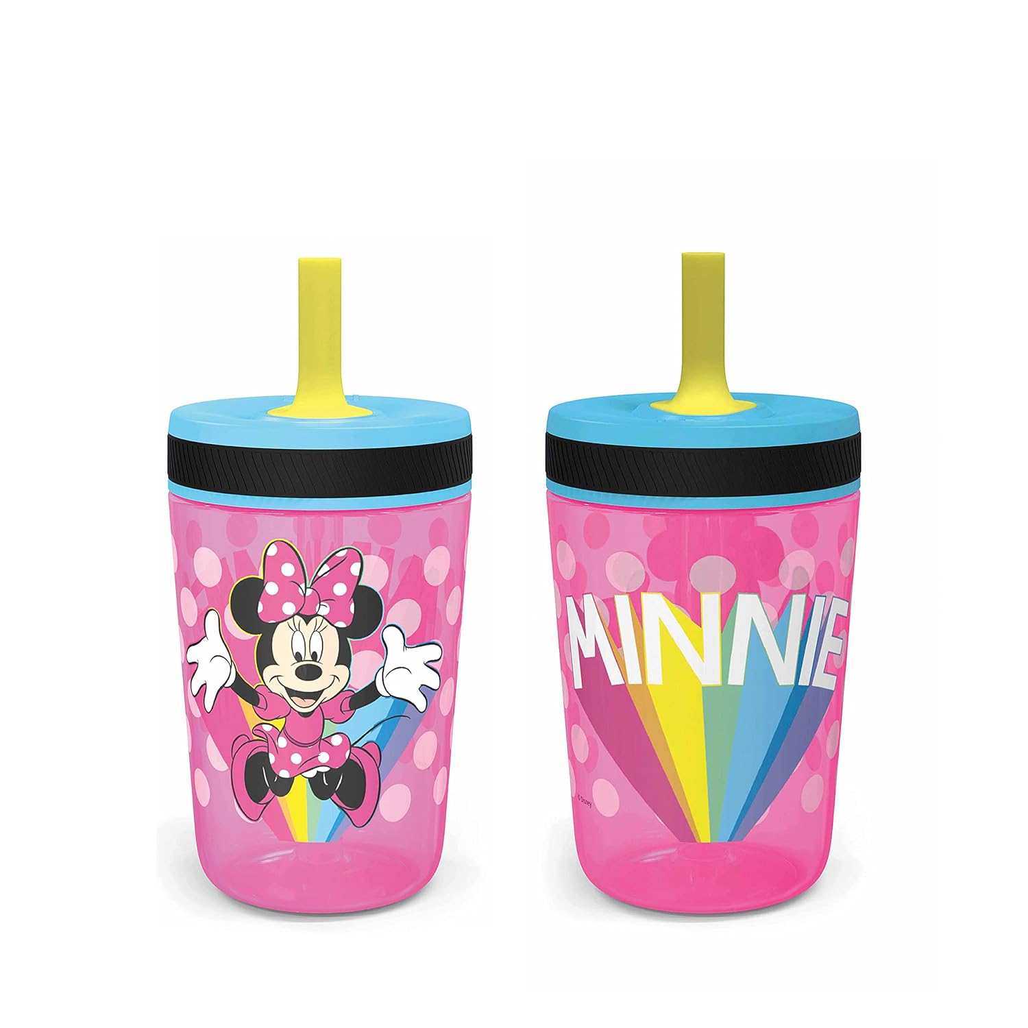 Disney Minnie Mouse Tumbler Set - Leak-Proof & Durable