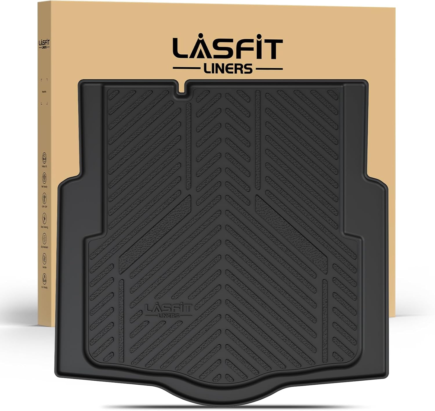LASFIT Trunk Mat for Chevrolet Cruze 2016-2020: Custom Fit