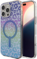 ZAGG Milan Snap Case for iPhone 16 Pro Max - Iridescent Leopard