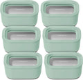 2.6 Cup Glass Food Storage Set - 6pc Mist Mini Containers