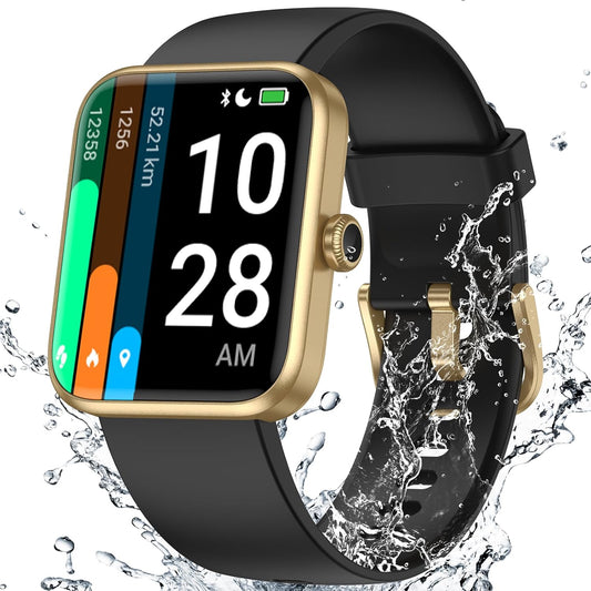 Pautios Women's 40mm Waterproof Fitness Smartwatch