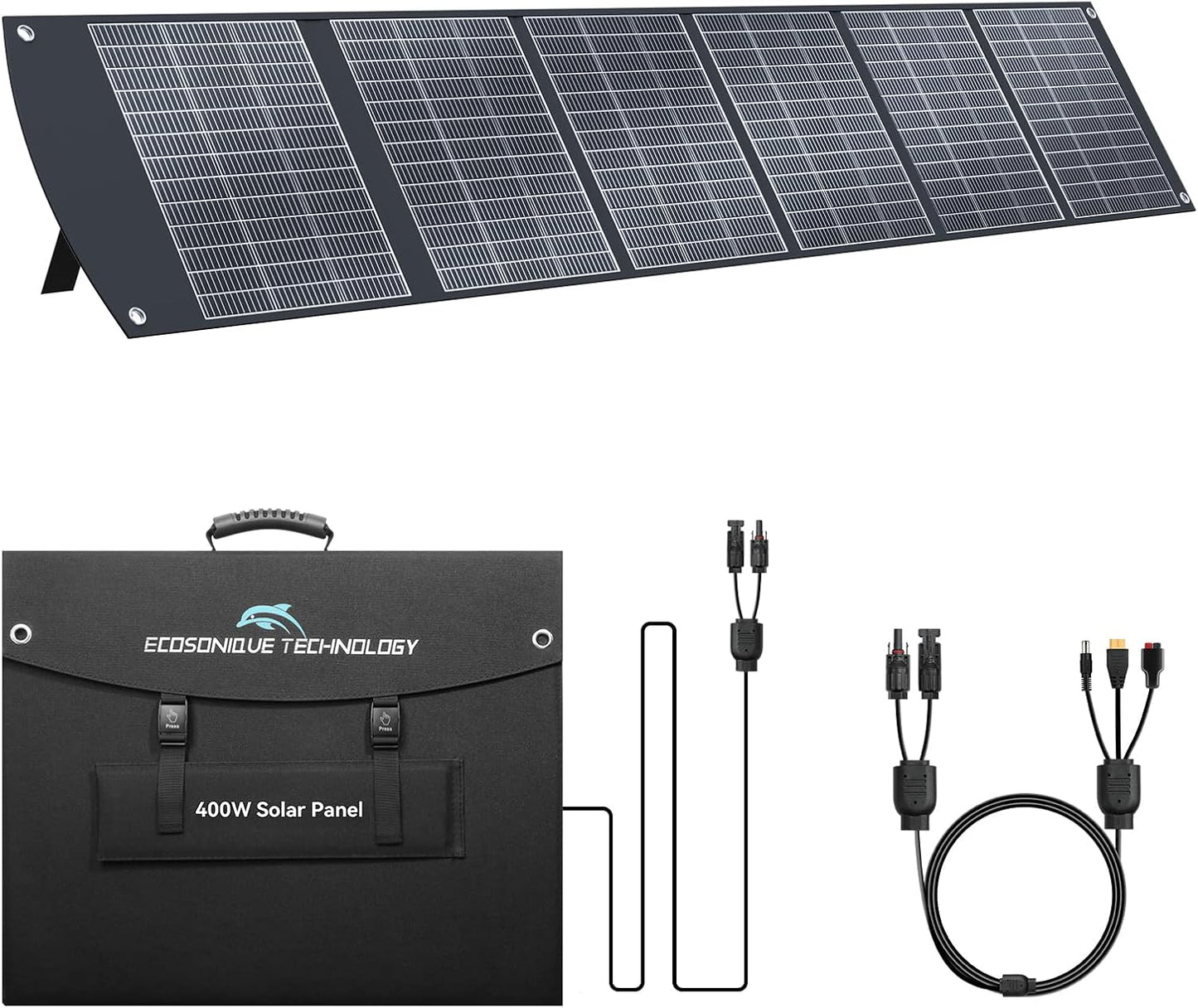 400W Portable Solar Panel for Efficient Outdoor Power Needs