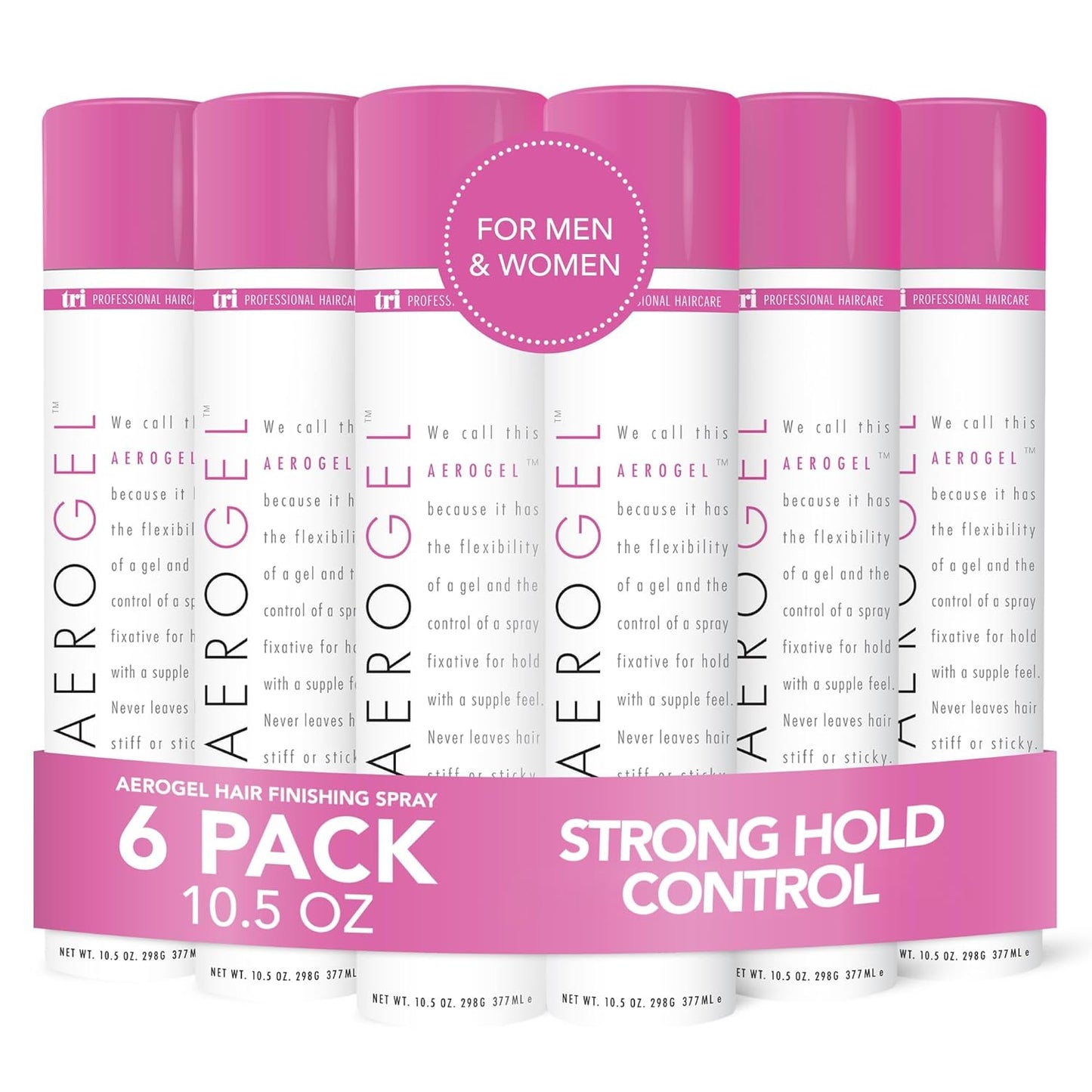TRI Design Aerogel Hairspray for Strong Hold and Control