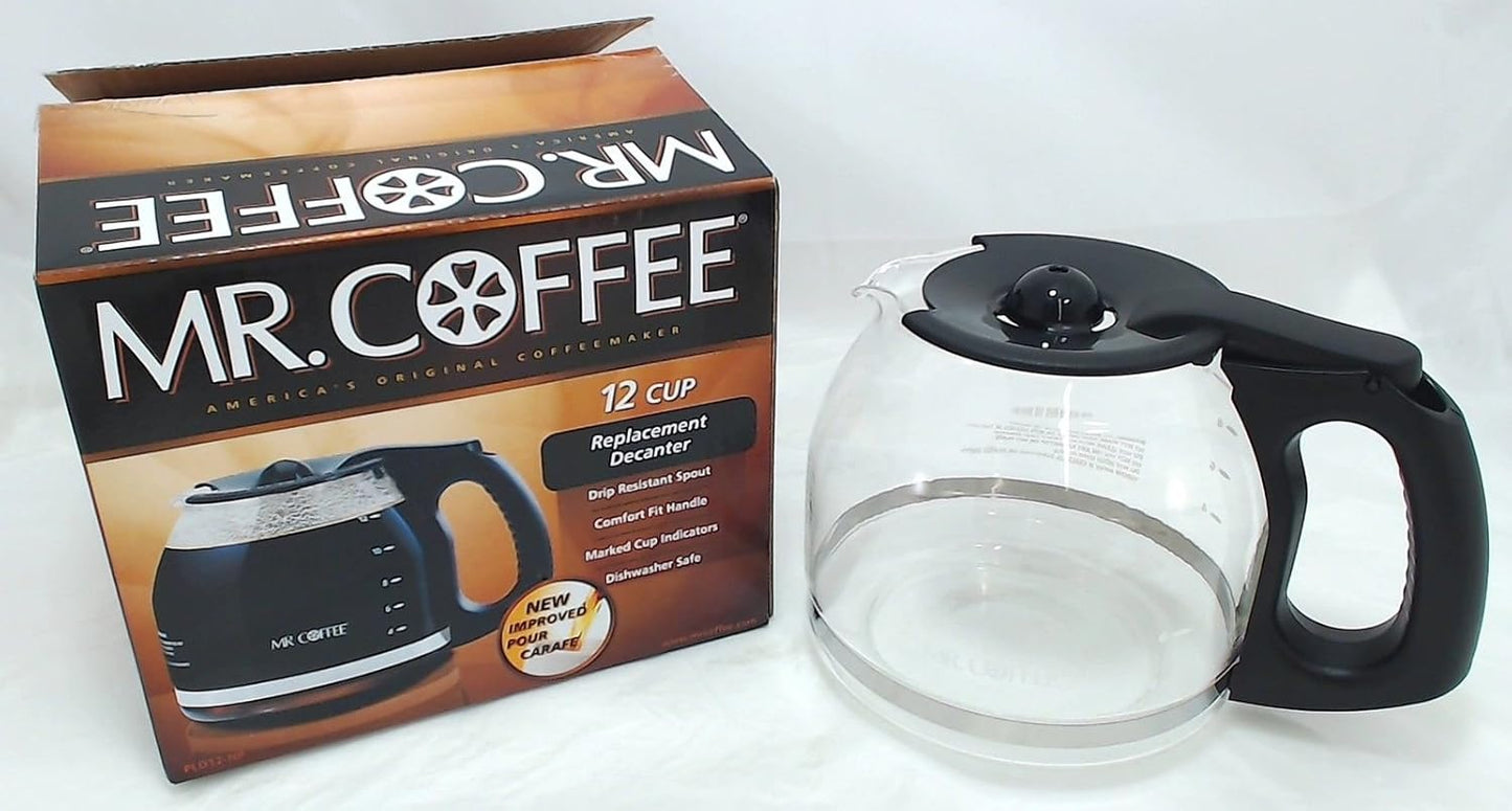 Mr. Coffee 12-Cup Replacement Decanter - Brew with Ease!