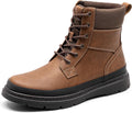 Bruno Marc Men's Insulated Waterproof Winter Boots for Outdoor Use