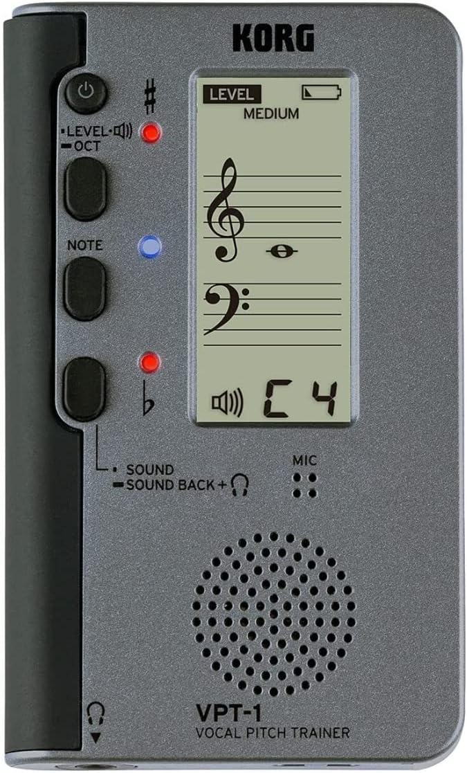 Korg VPT-1 Vocal Pitch Trainer for Perfecting Your Voice