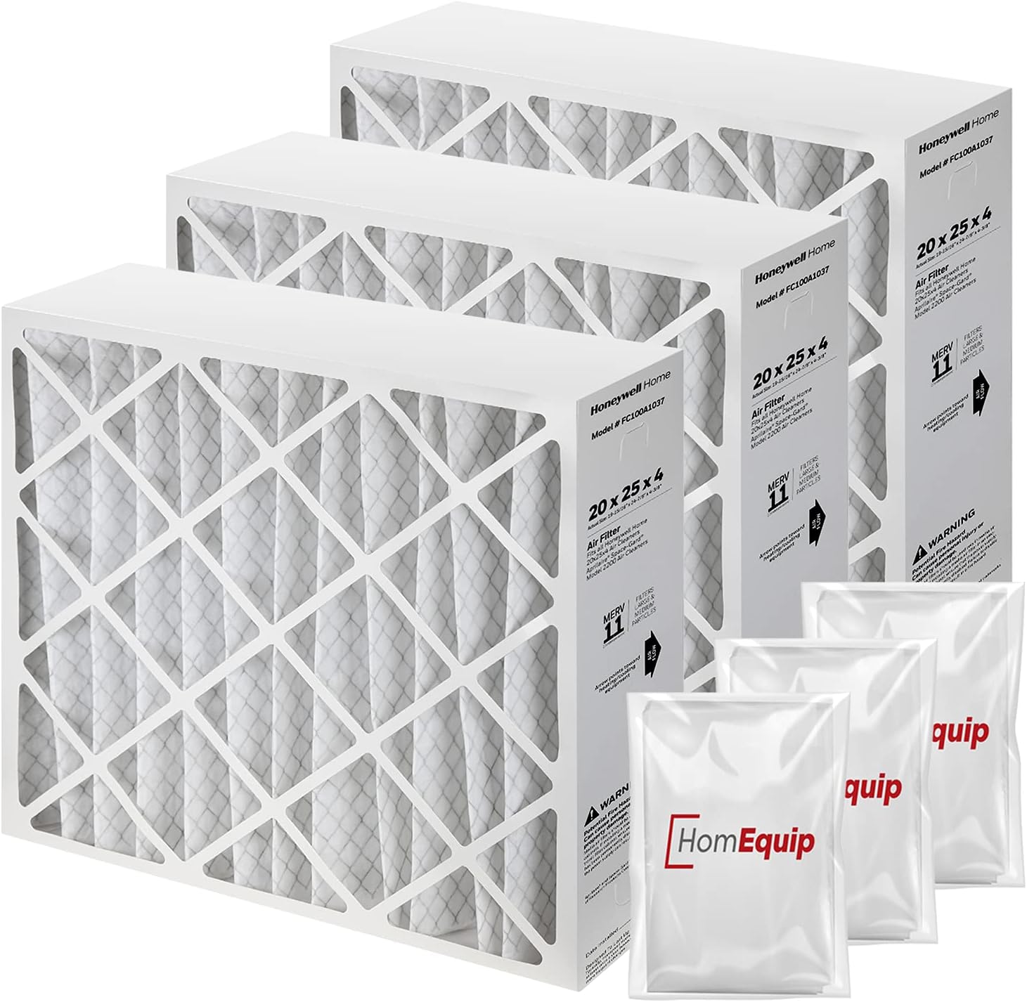 FC100A1037 20x25x4 Air Filter Replacement for Cleaner Air