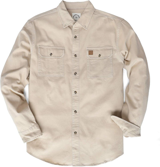 Dubinik Mens Long Sleeve Button Down Casual Work Shirt Review
