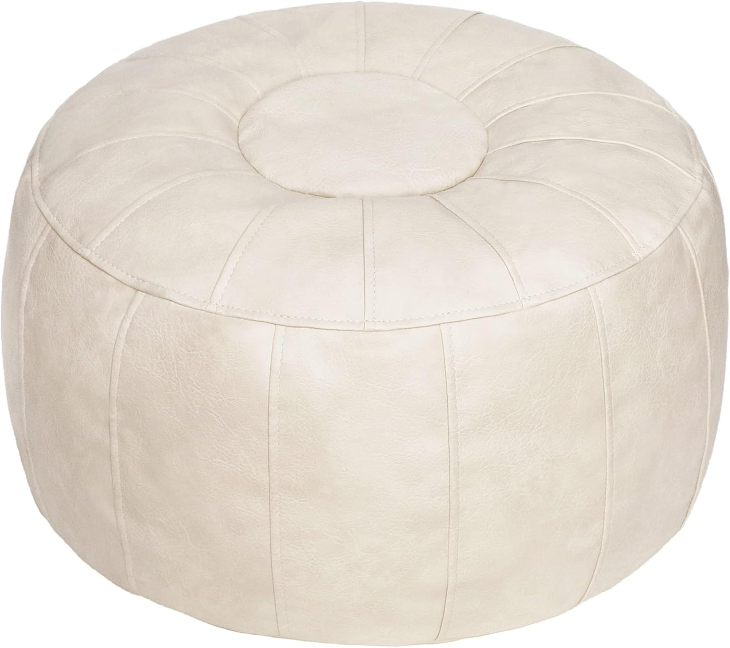 Unstuffed Moroccan Storage Pouf Foot Stool for Home Use
