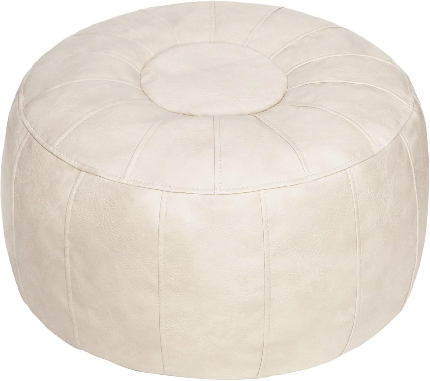 Unstuffed Moroccan Storage Pouf Foot Stool for Home Use