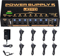 JOYO Pedal Power Supply Rechargeable with 8 Isolated Outputs