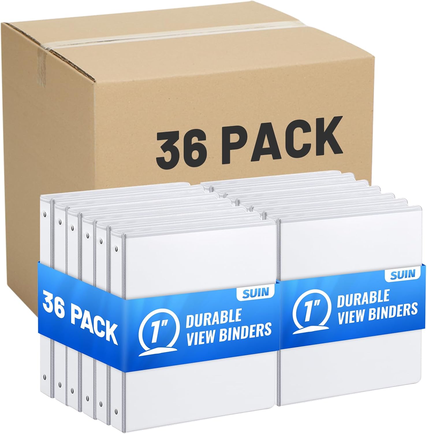 Basic 3 Ring Binder with Large Capacity for Organization Needs