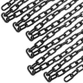 19.7 ft Black 1/4 in Heavy Duty Chain for Hanging Swings - Durable