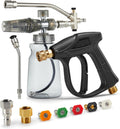 Foam Cannon For Pressure Washer Gun By tenlox - Dual Connector