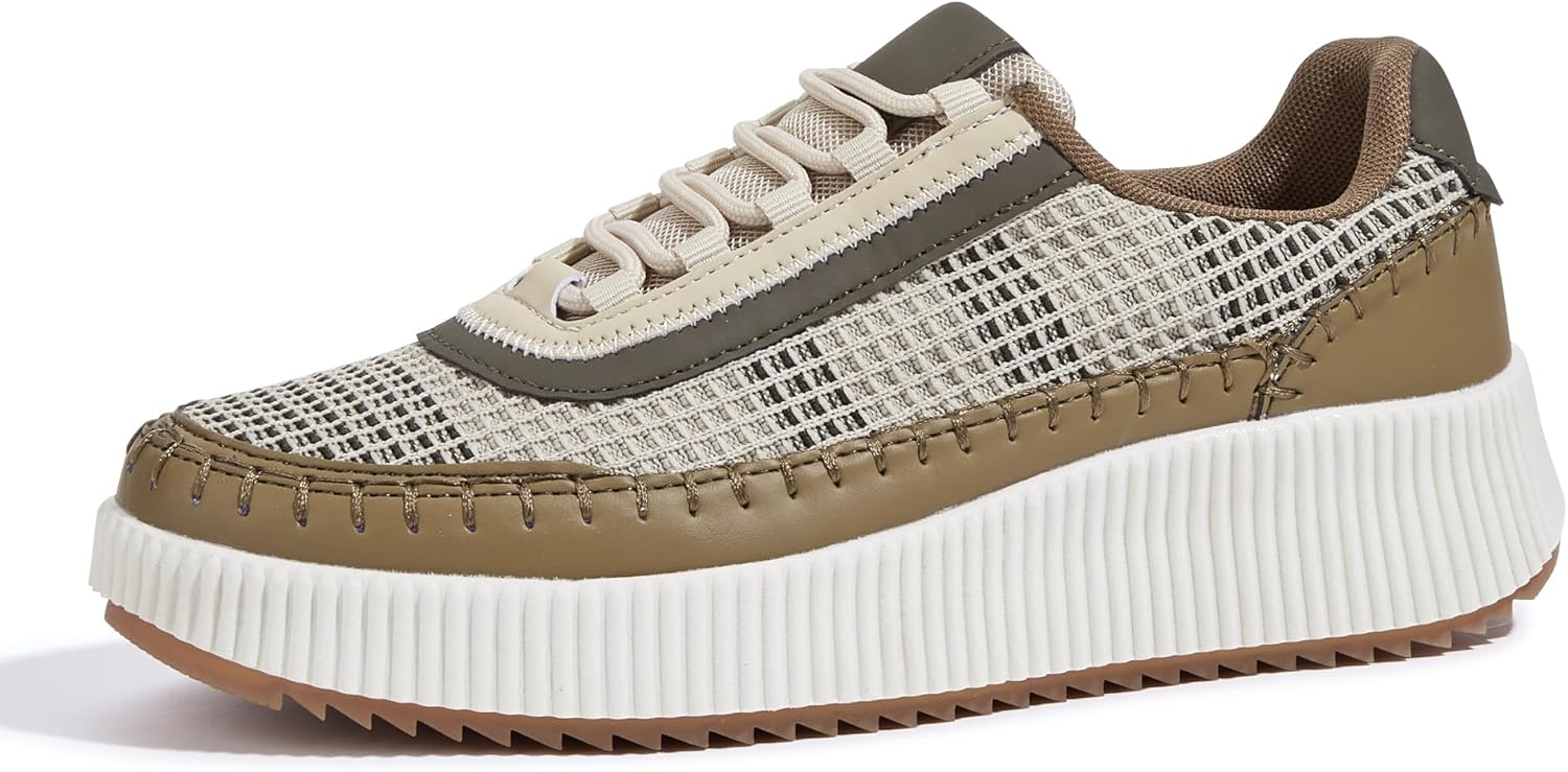 Chunky Platform Sneakers for Women with Rhinestone Style