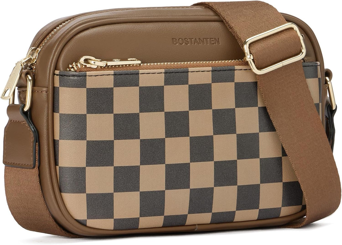 BOSTANTEN Quilted Crossbody Bags for Women - Stylish Vegan Leather