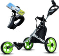 Easy-Fold Lakehood Golf Push Cart - Green