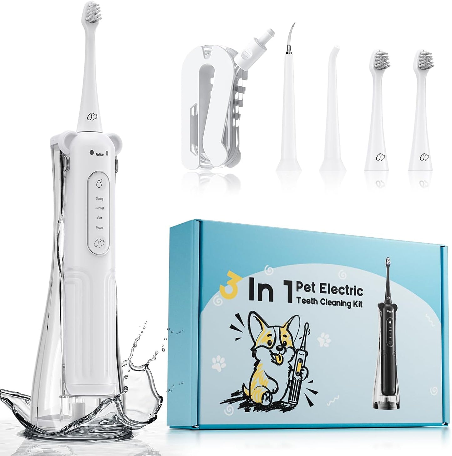 Puppy Tooth Brushing Kit for Effective Dog Teeth Cleaning