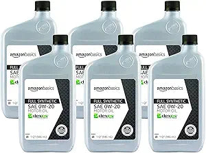 Full Synthetic Motor Oil 0W-20 for Optimal Engine Performance
