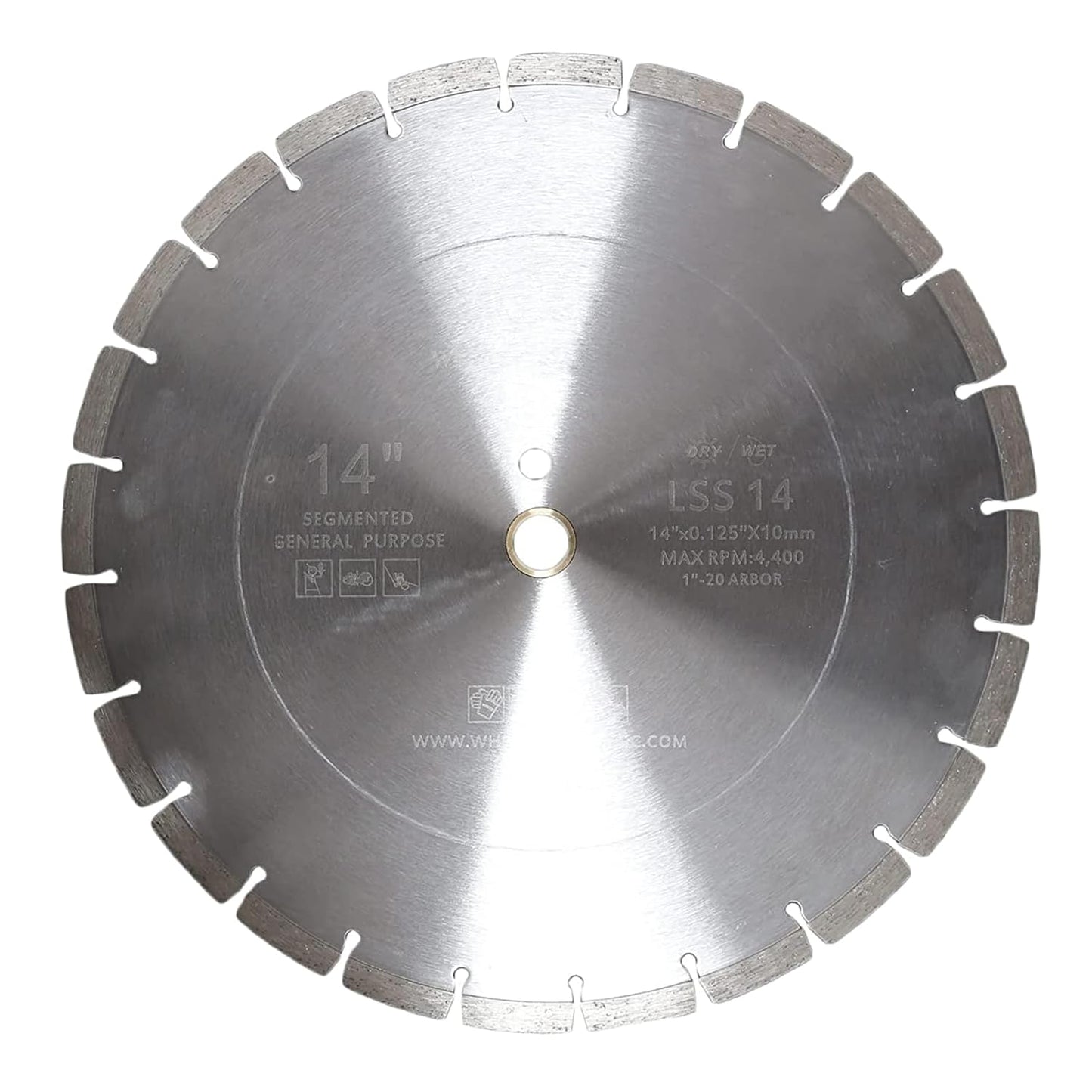 14 Inch Diamond Concrete Saw Blade by KimiBEE for Precision Cuts