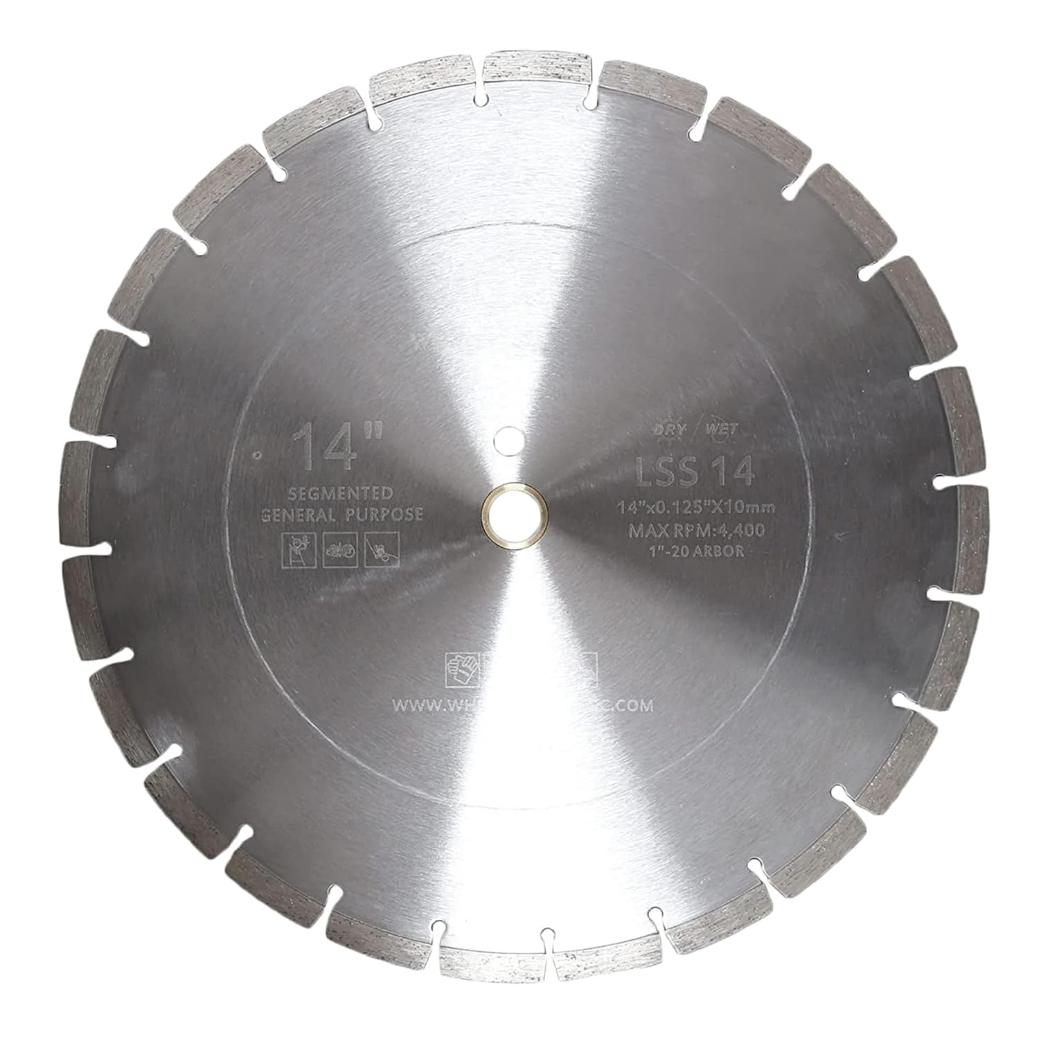 14 Inch Diamond Concrete Saw Blade by KimiBEE for Precision Cuts