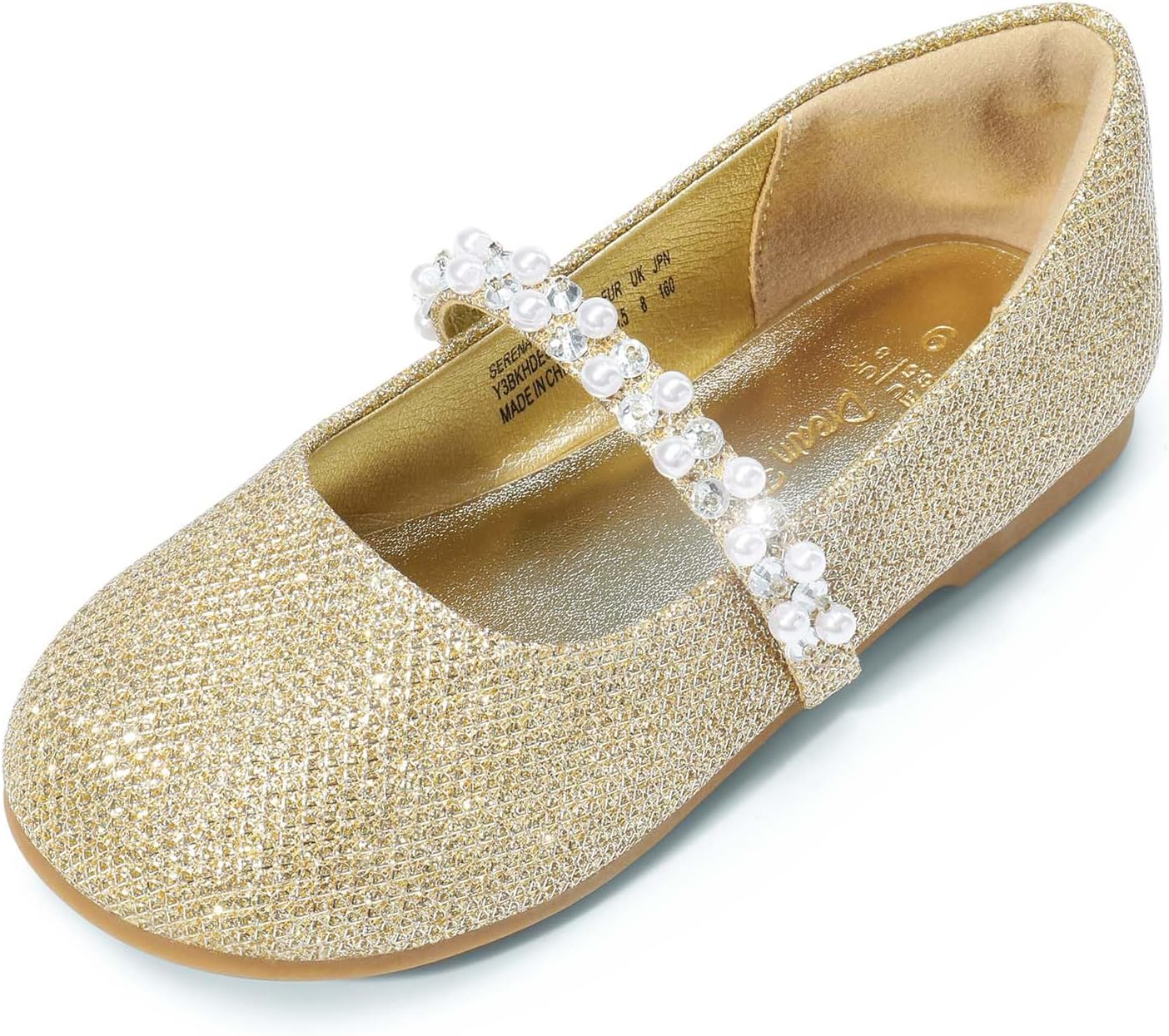 DREAM PAIRS Girls Mary Jane Dress Shoes for Weddings and Parties