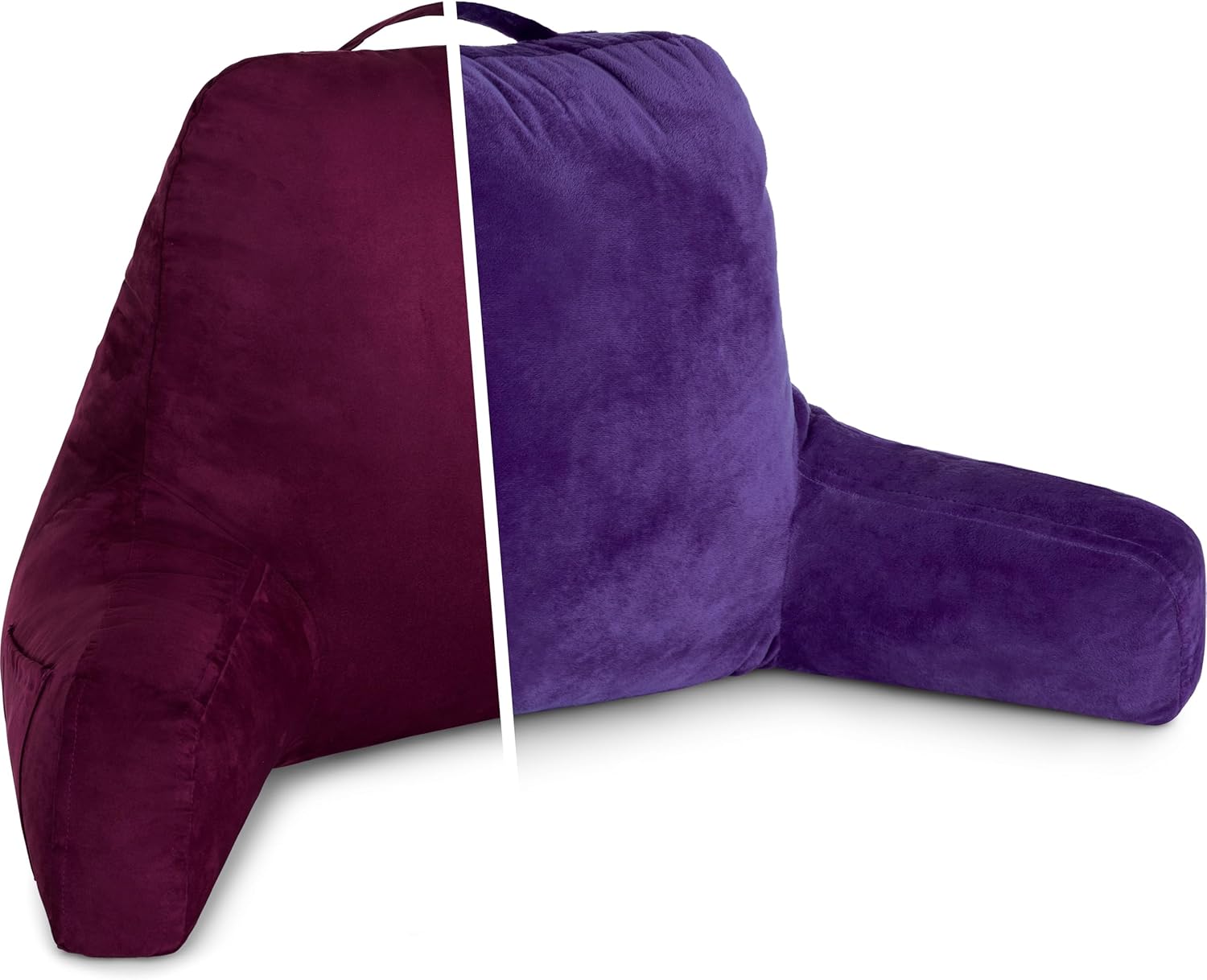 Husband Pillow Aspen Mauve Purple Standard+ Bed Rest Cushion