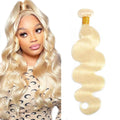 613 Blonde Bundles Human Hair 18in Body Wave - Full Single Bundle
