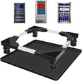 Nefish Mini Fridge Stand with 23.6 in Silicone Drip Tray - Leak