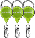 Fly Fishing Zinger Retractor Pack of 3 - Secure Gear Accessory