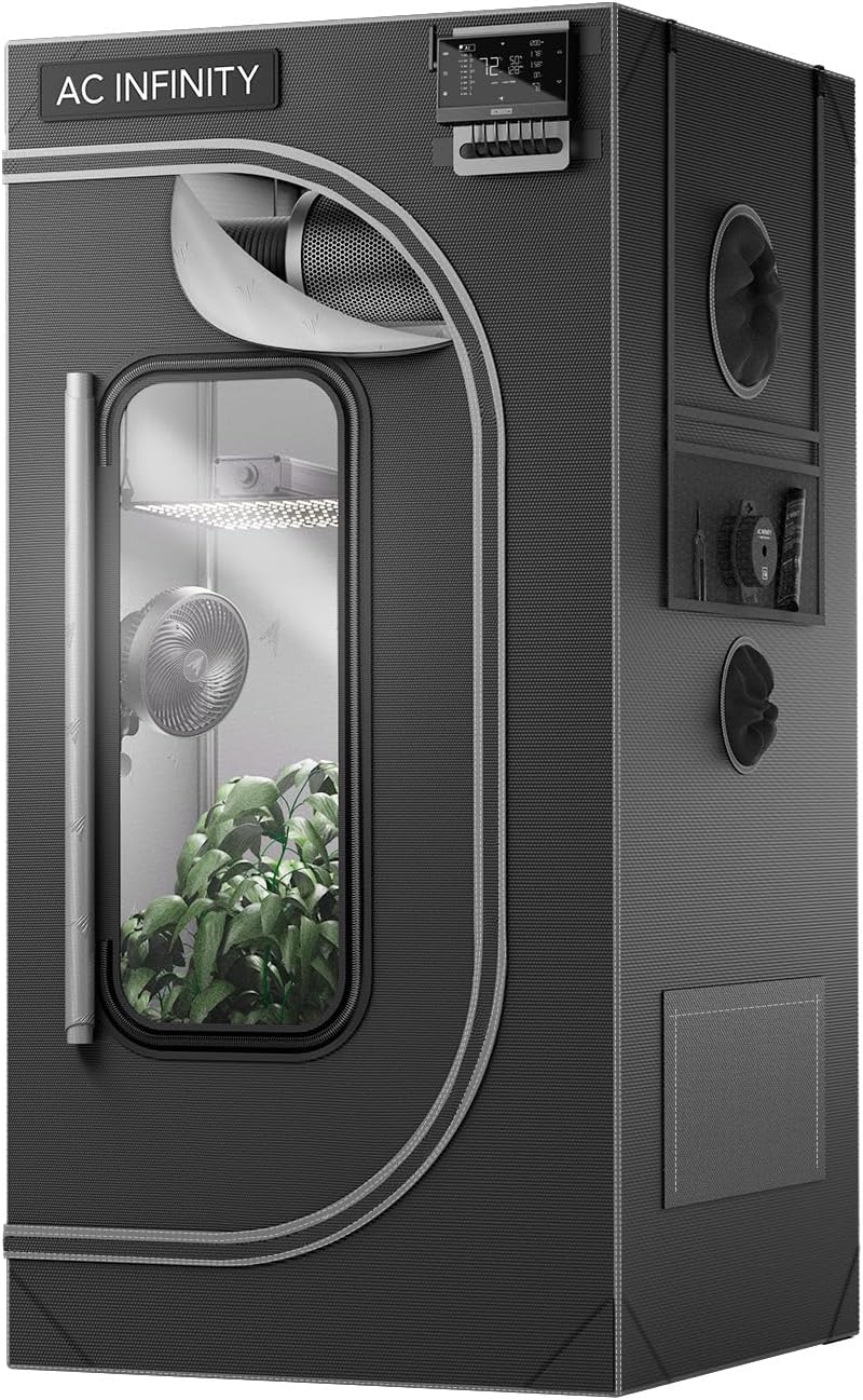 AC Infinity CLOUDLAB 422 Grow Tent with 2000D Mylar Canvas