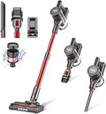 ZokerLife Cordless Vacuum Cleaner - Lightweight 4-in-1 Stick
