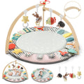 Baby Play Mat Activity Gym with 6 Developmental Zones - Foldable